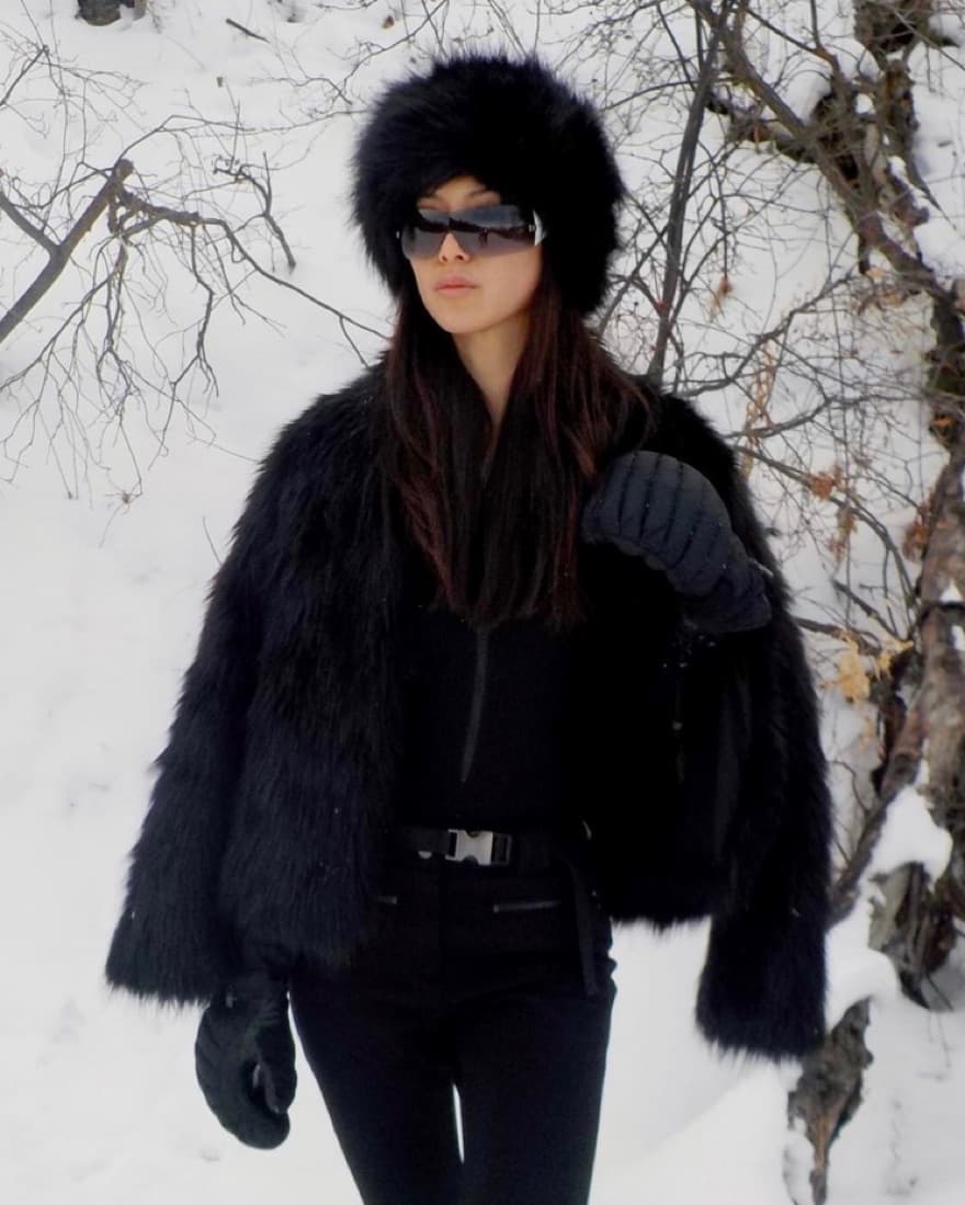 Unreal Fur Delish Jacket in Black - Image 1