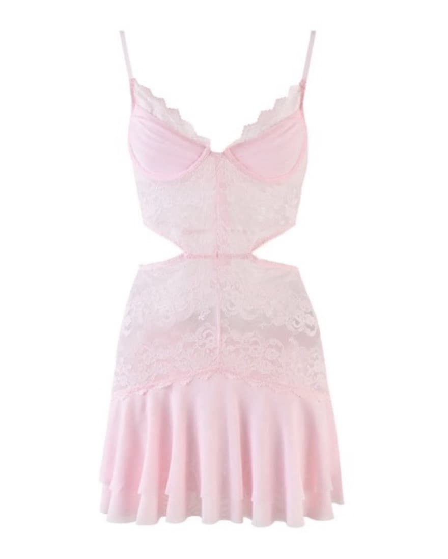 I.AM.GIA NEW Lace Cutout Mini Dress - Image 5