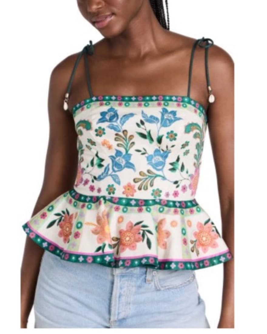 Zimmerman Peplum Top - Image 1