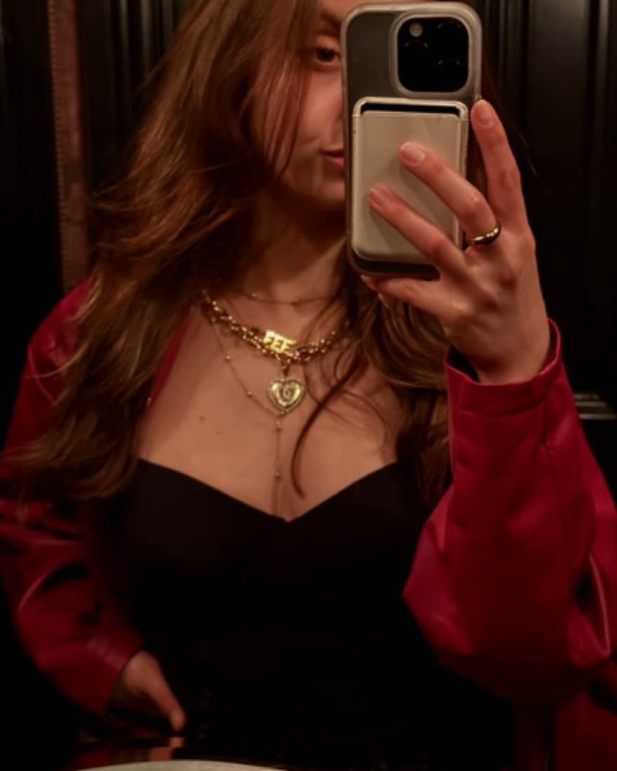 CHANEL GOLD CHARM NECKLACE - Image 3