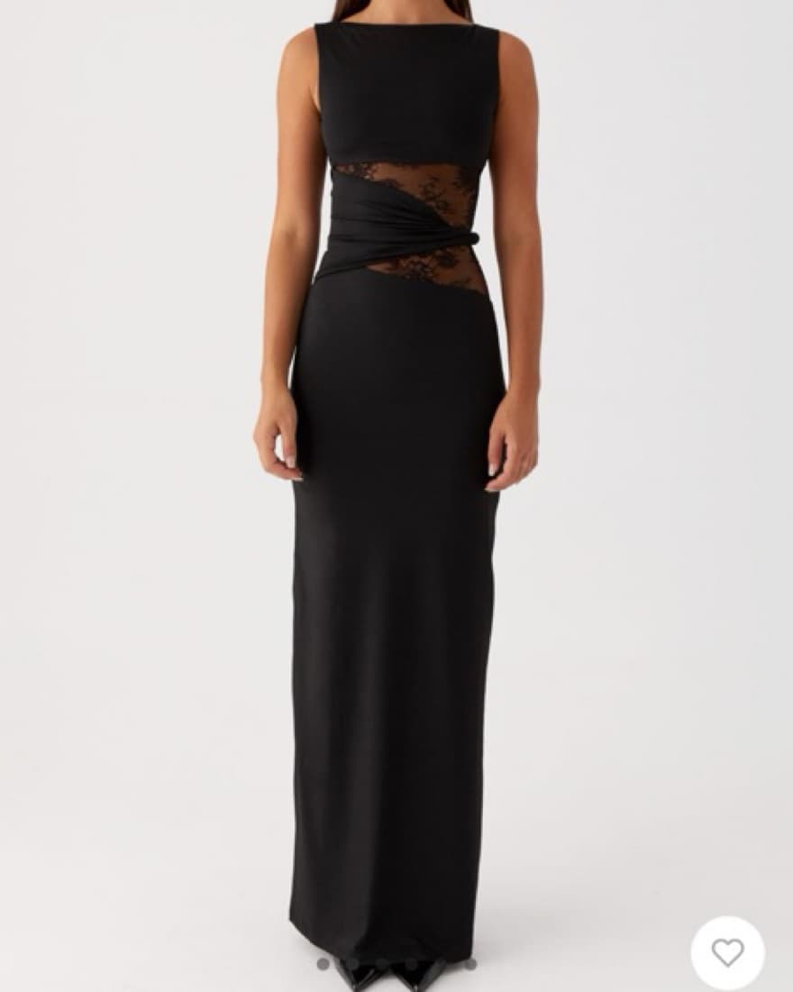 Peppermayo Karma Maxi Dress Black - Image 2
