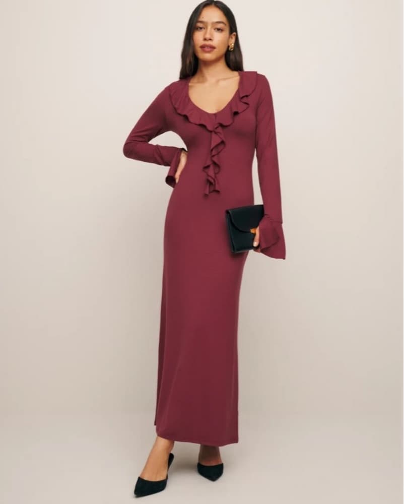 Reformation Jovie Knit Dress - Image 1