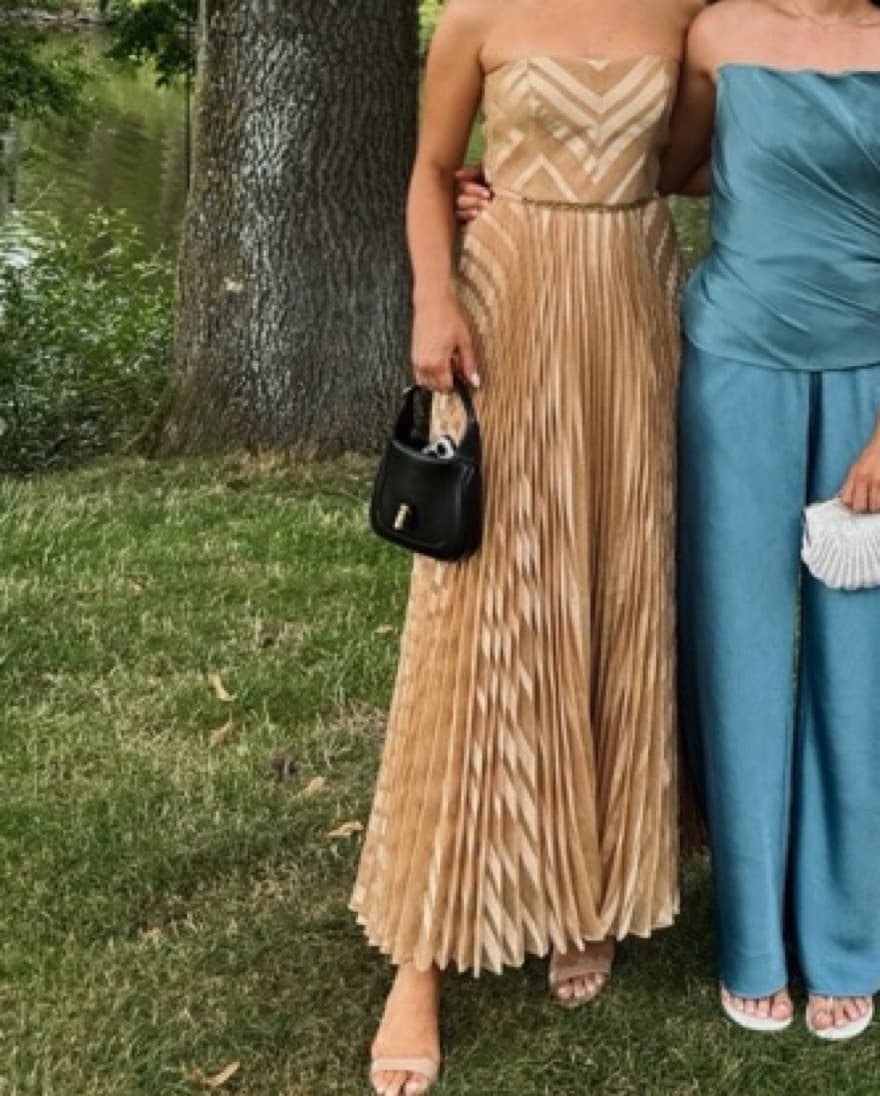 Zimmermann Pleated Burnout Dress - Image 5