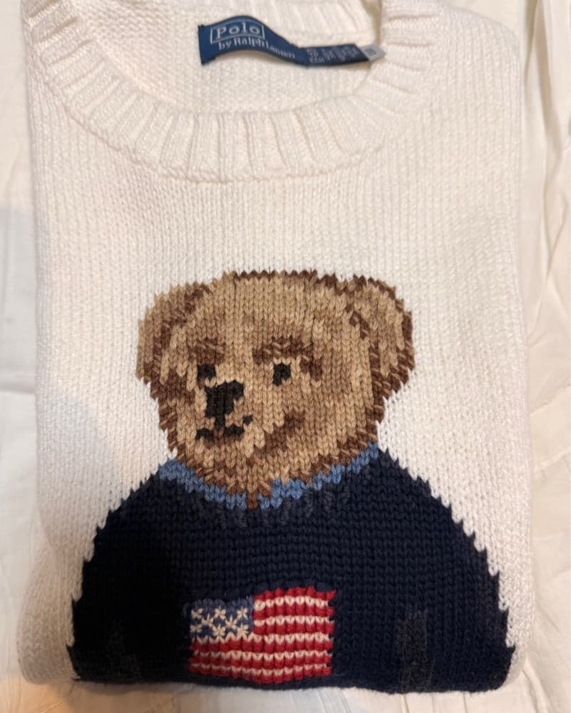 Ralph Lauren - Flag Polo Bear Sweater - Image 6