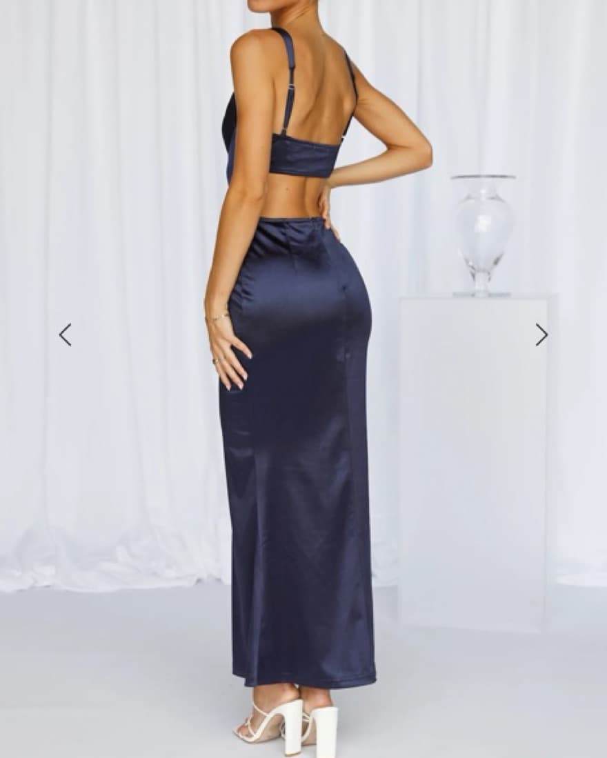 Navy Hello Molly Dress - Image 2