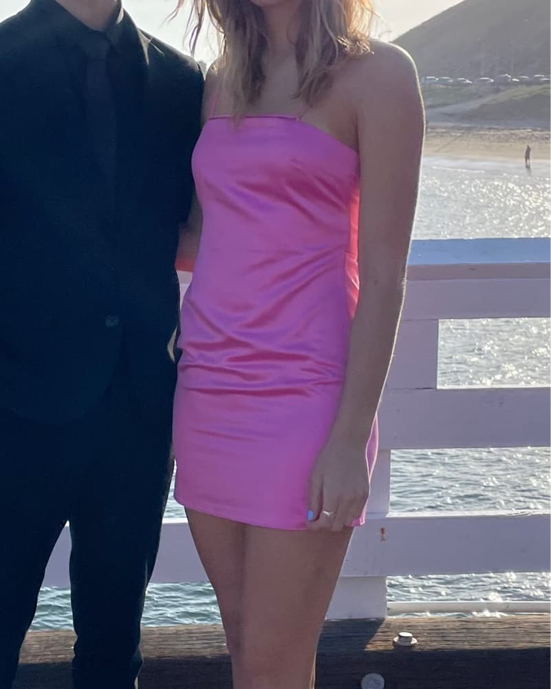 Pink Mini Dress Topshop - Image 3