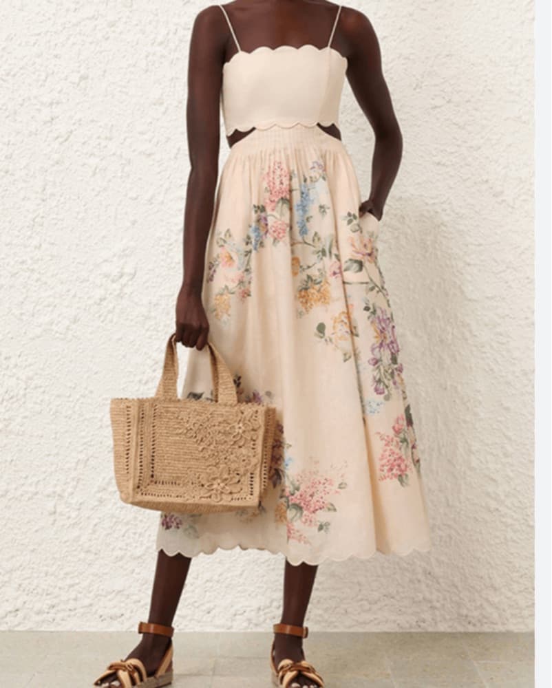 Zimmerman Midi Dress  - Image 1