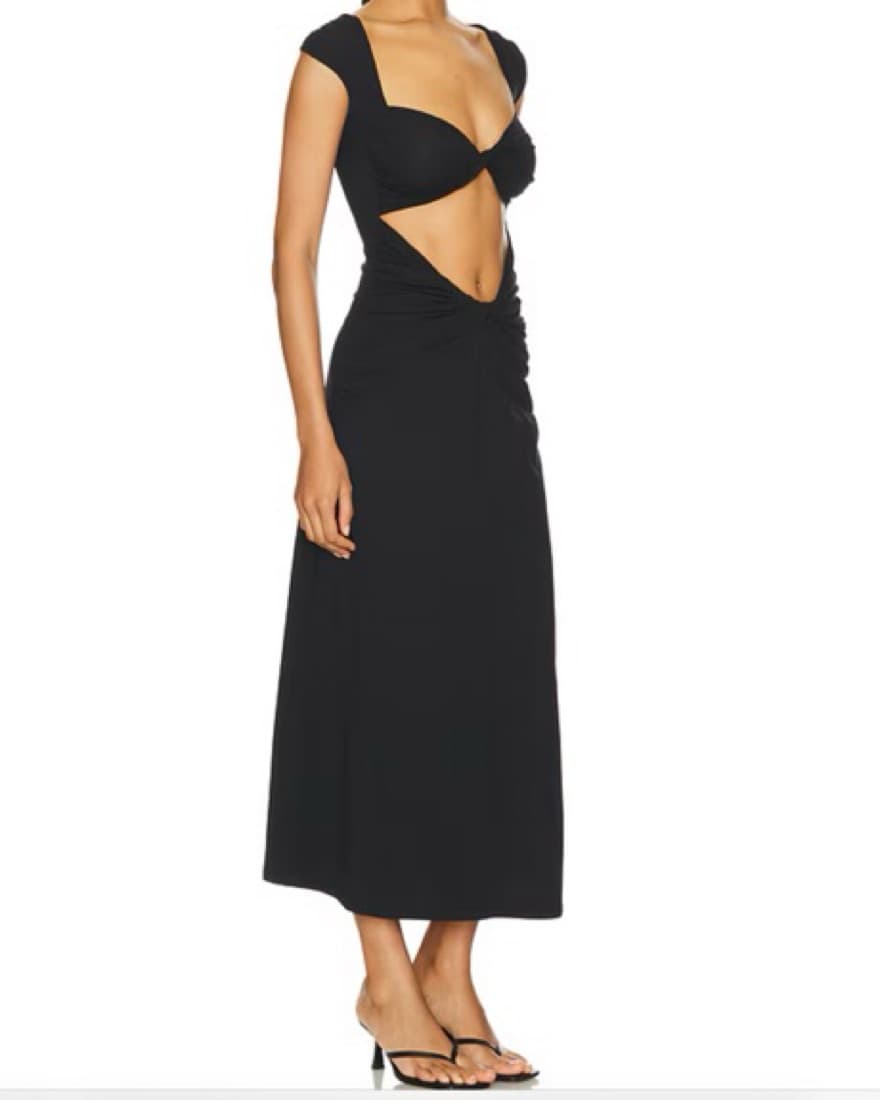 Beaufille Black Cutout Dress  - Image 2