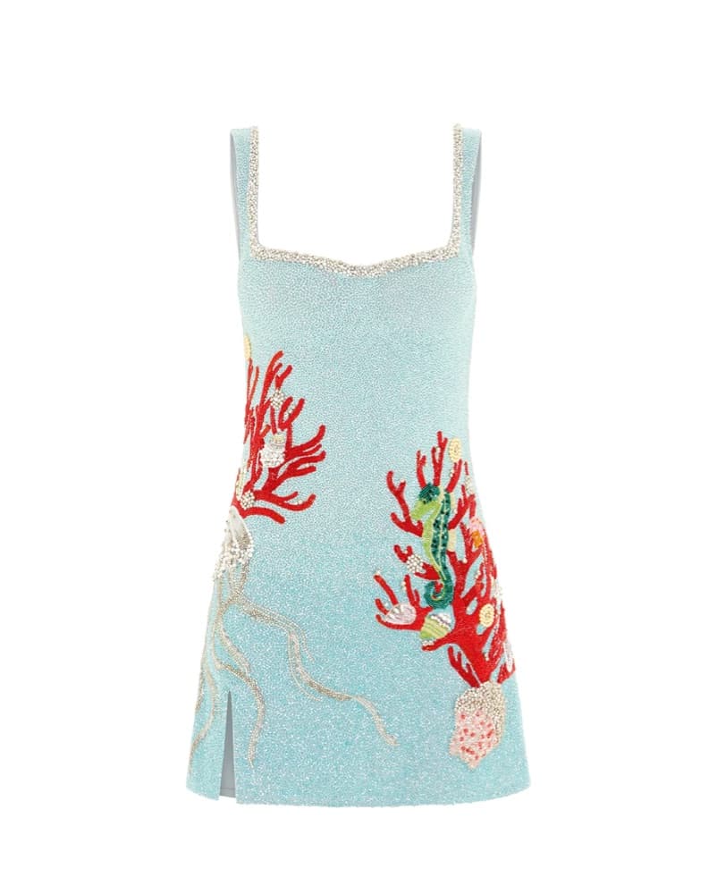 Clio Peppiatt Into The Ocean Mini Dress  - Image 1