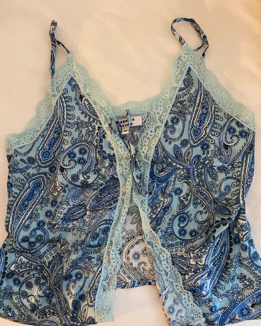Frankies Bikinis Silk Top - Image 5