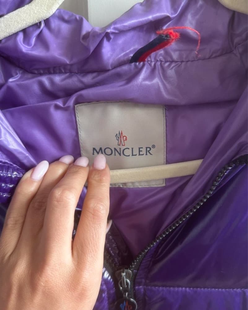 Purple Moncler Puffer - Image 6