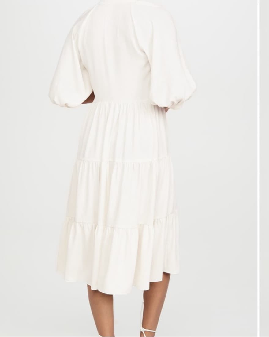 Amanda Uprichard Saffron Midi Dress - Image 2