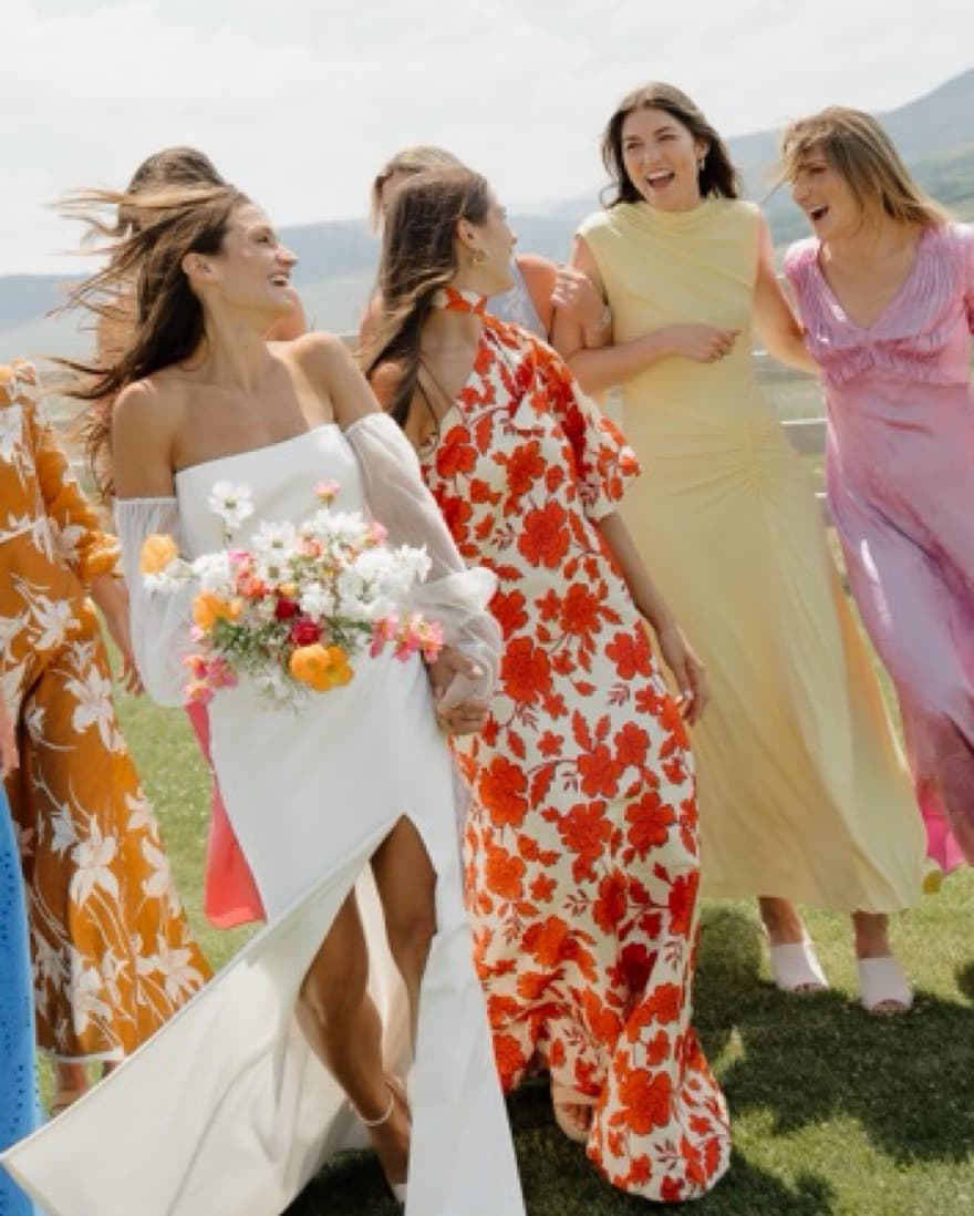 Carmen Wild Flower Dress - Image 3