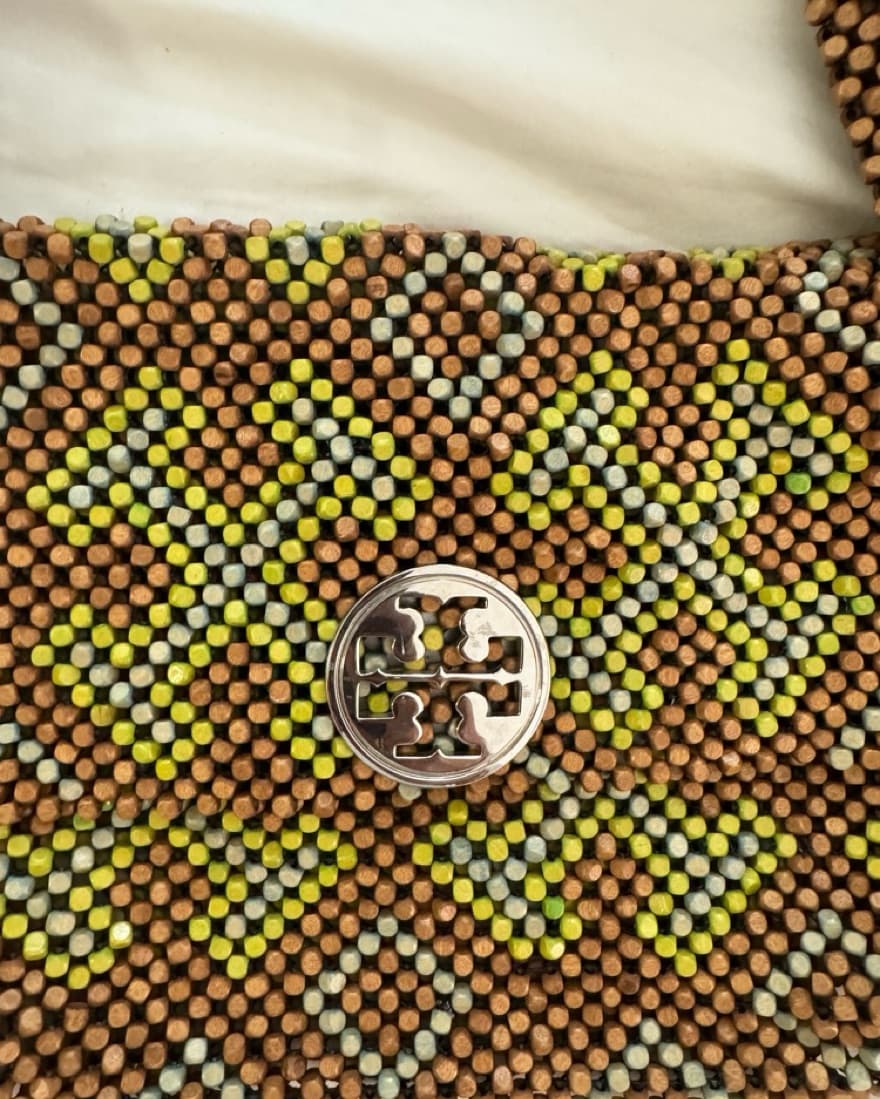 Vintage Tory Burch Beaded Bag - Image 5