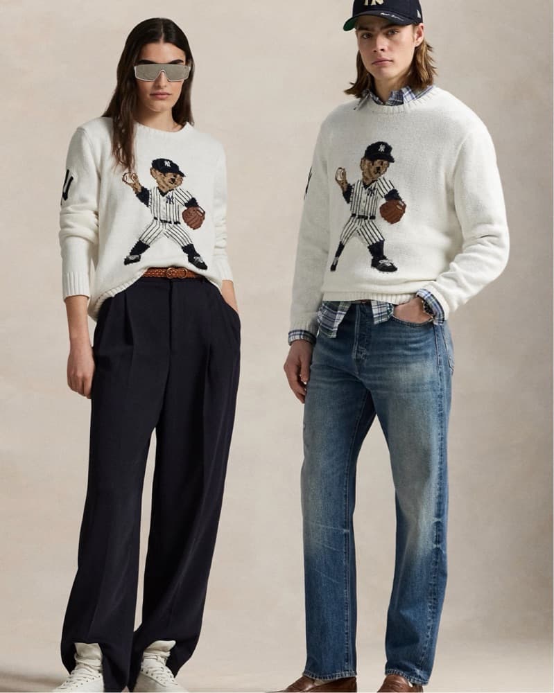Polo Ralph Lauren Yankee Bear Sweater - Image 3