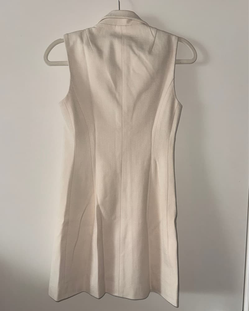 Cream Rag And bone Mini Dress - Image 4