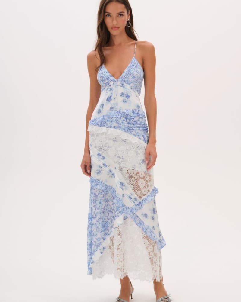 For Love And Lemons Rosalyn Maxi Dress - Image 1
