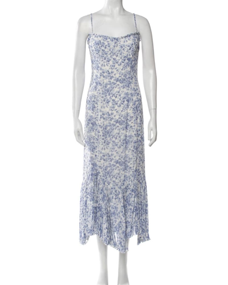 Reformation Floral Midi Dress - Image 1