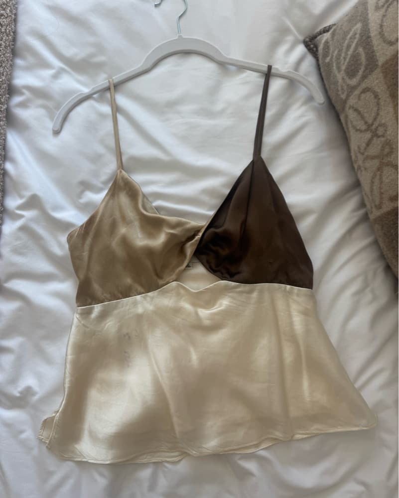 Sultry Satin Slip Tank Top - Image 1
