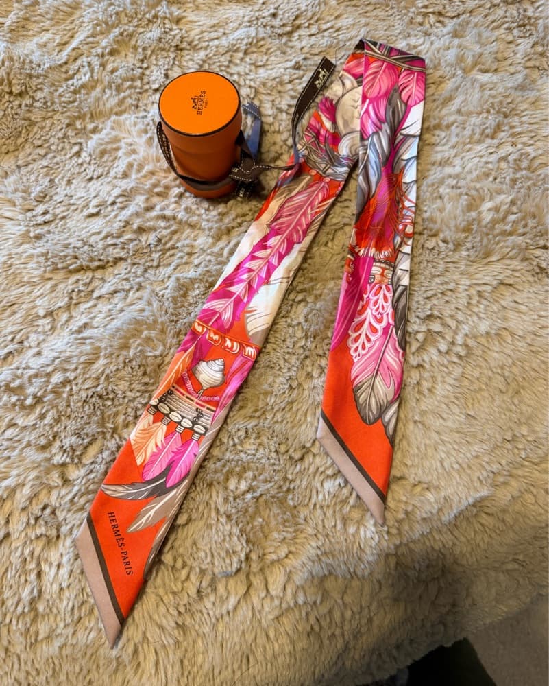 Silk HERMES Twilly - Image 1