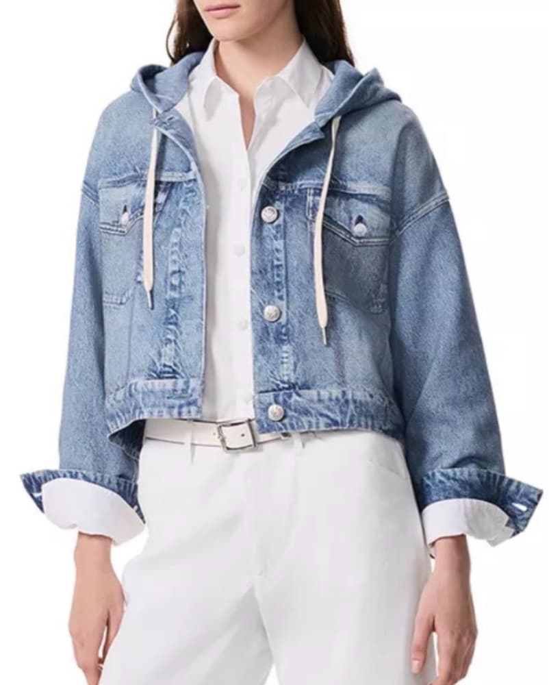 Rag & Bone Miramar Terry Hooded Tucker  - Image 1