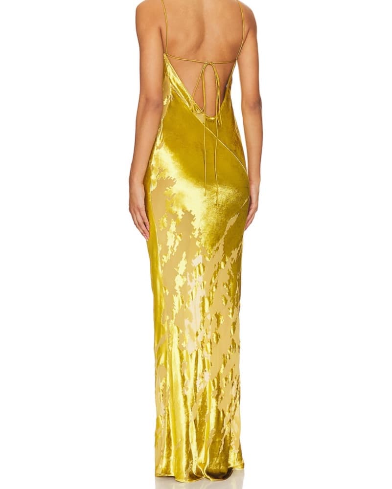 COWL BIAS GOWN IN DIJON - Image 3