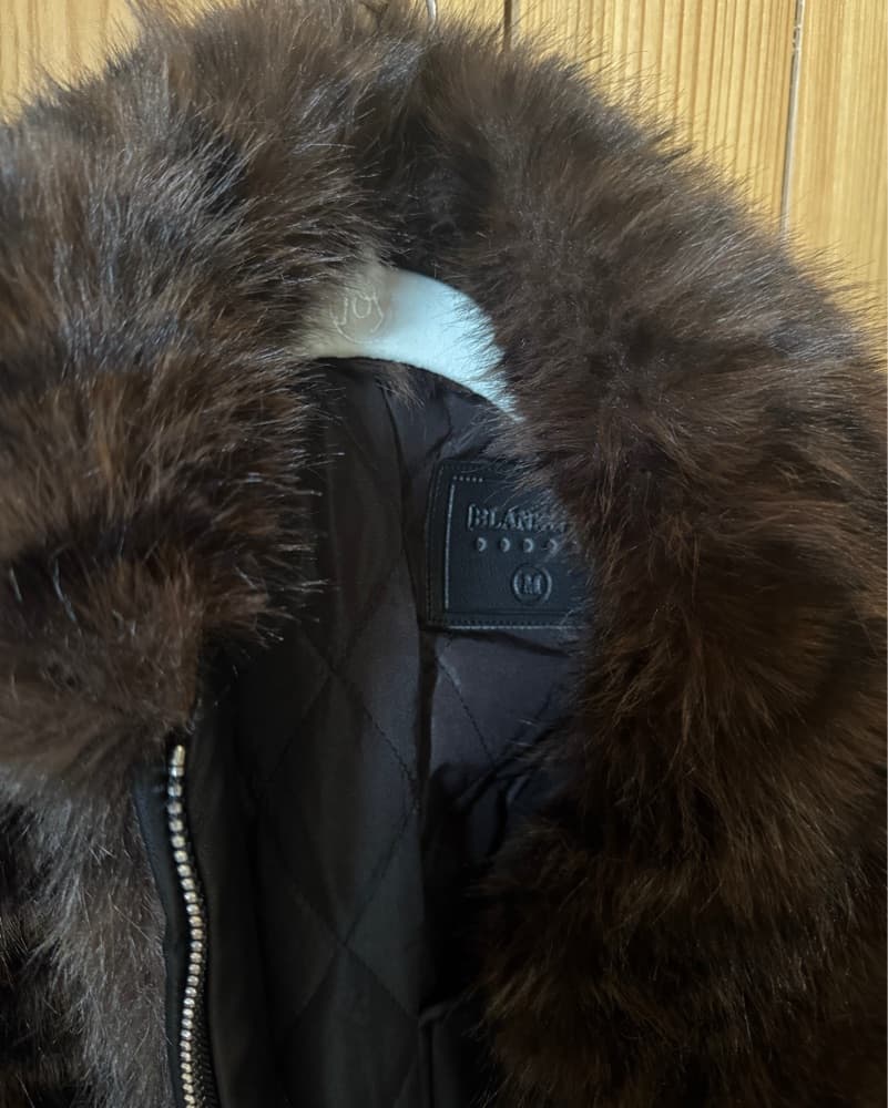 BlankNYC Cropped Faux Fur Coat  - Image 3