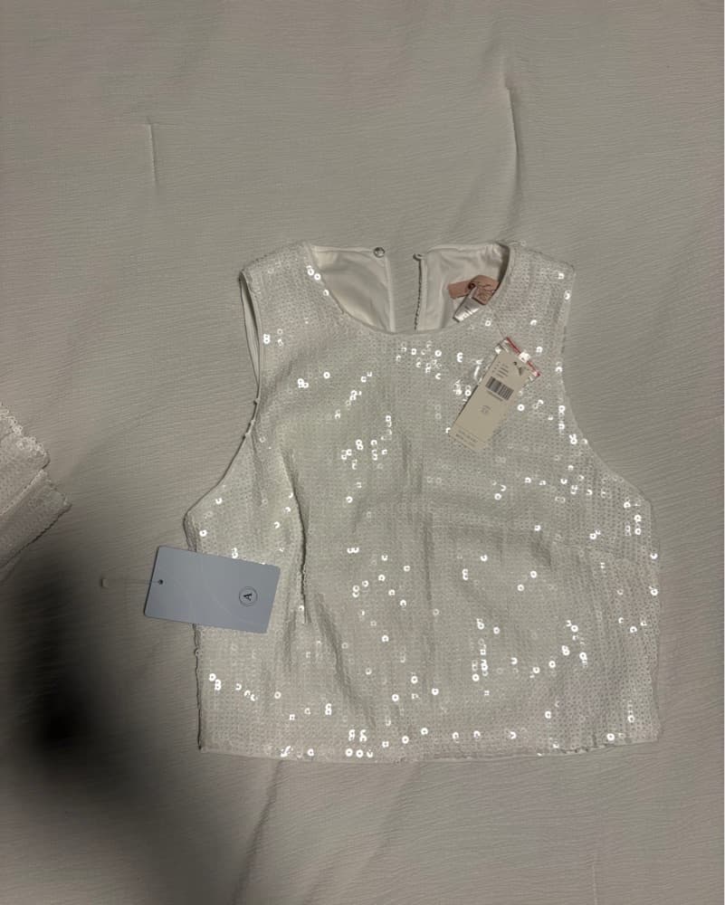 Hutch Stretch Sequin Top and Skirt Set - Image 3