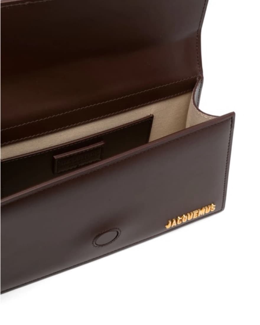 Jacquemus Brown Leather Bag - Image 3