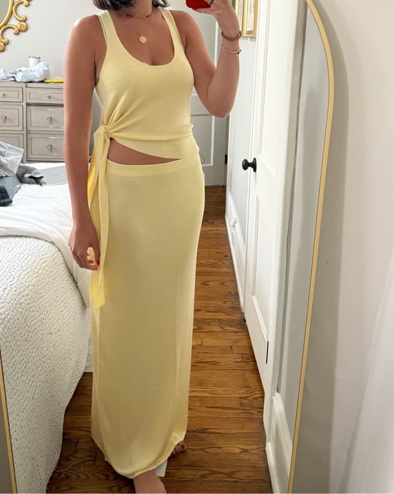 Two Piece Yellow Set - Image 3