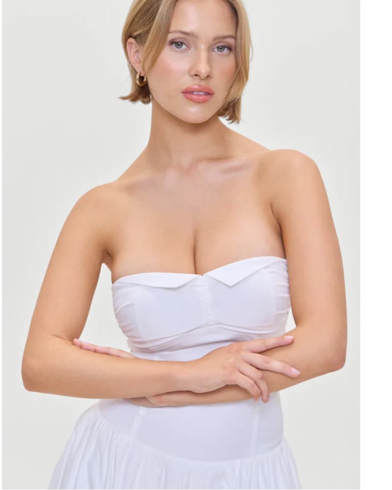Frankies Bikinis Strapless Dress - Image 2