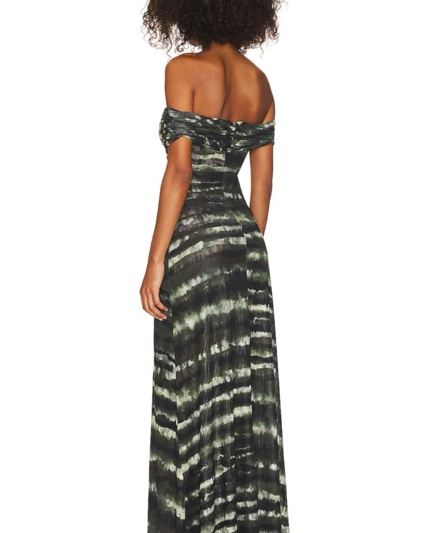 Chic Camo Wrap Dress - Image 3