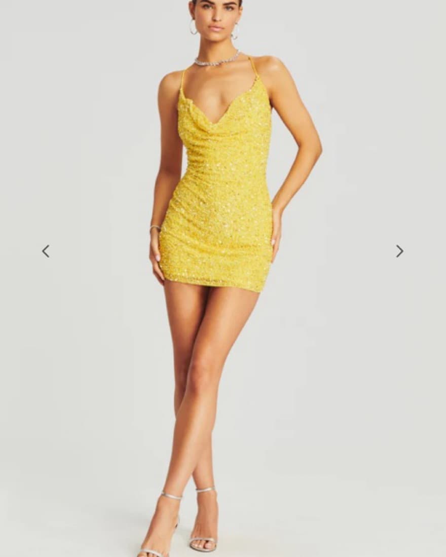Retrofete Mich Sequin Mini Dress - Image 1
