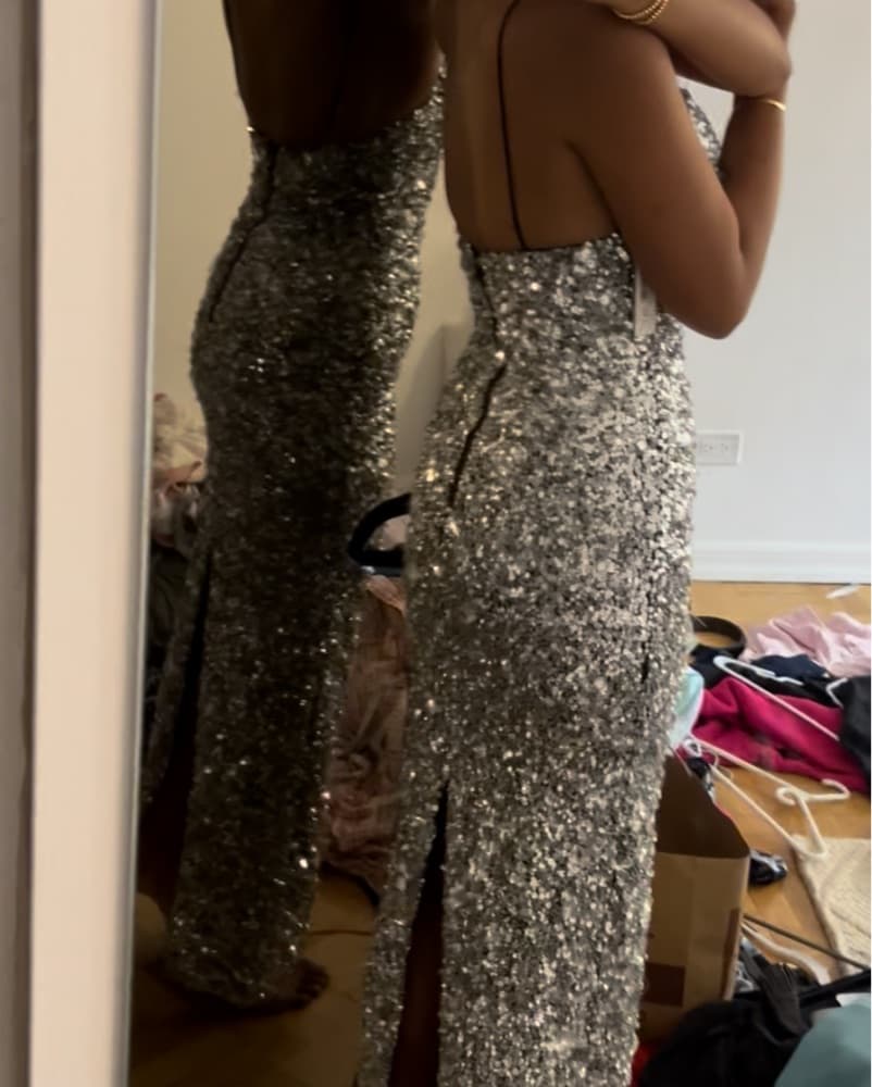 Alice & Olivia Bejeweled Maxi Dress - Image 4