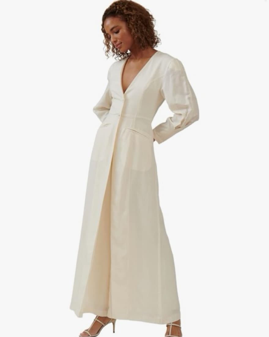 Cream jumpsuit - Image 2