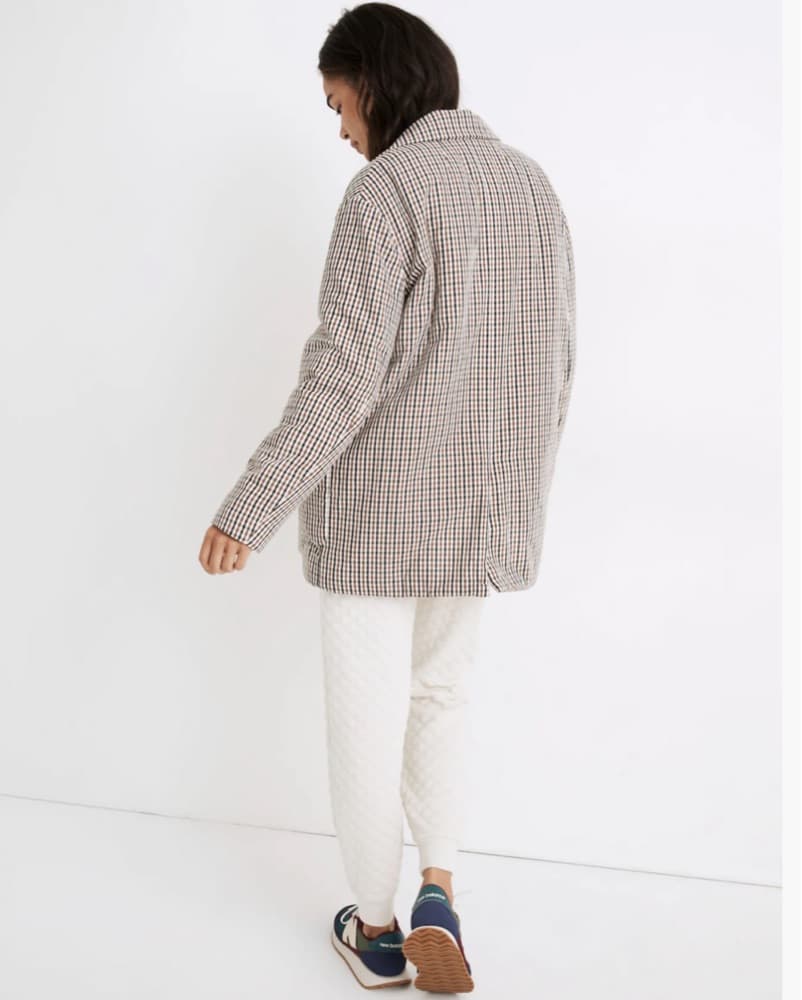 Madewell Padded Jacket In Plaid - Image 3