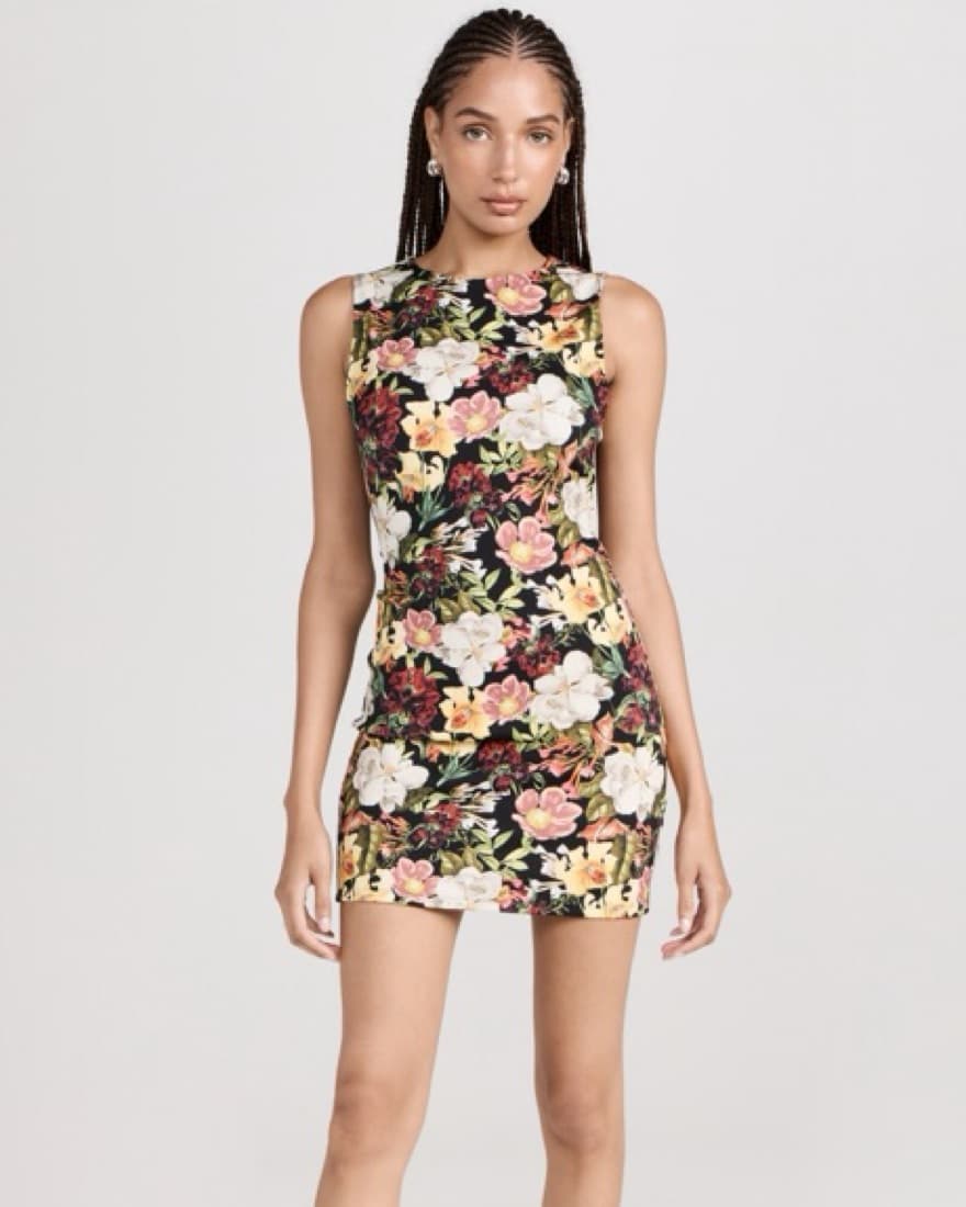 Alice + Olivia floral mini dress - Image 1