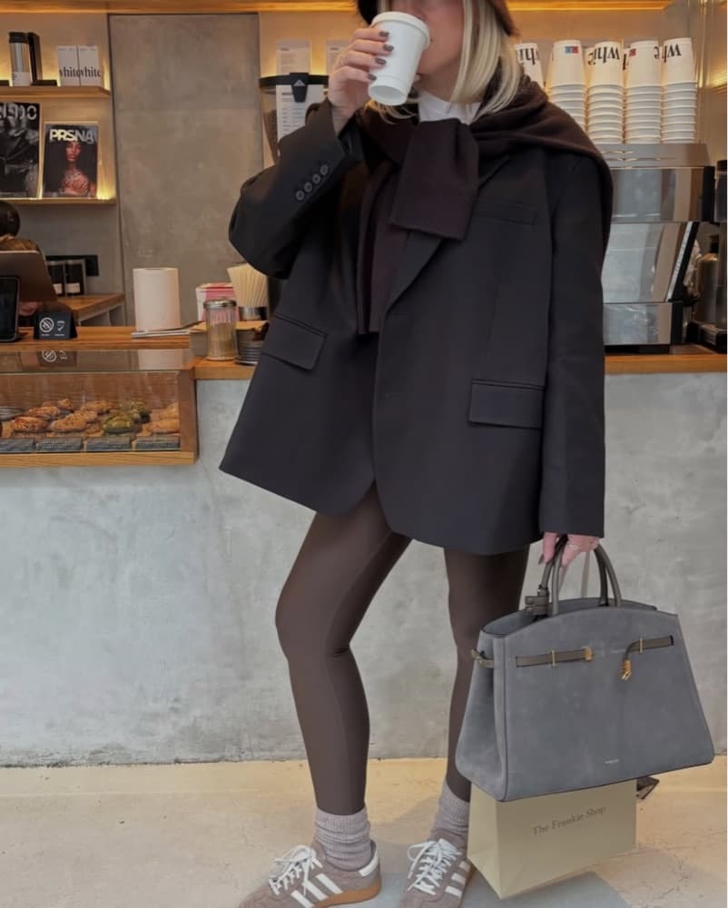 FRANKIE OVERSIZED BOYFRIEND BLAZER - Image 1