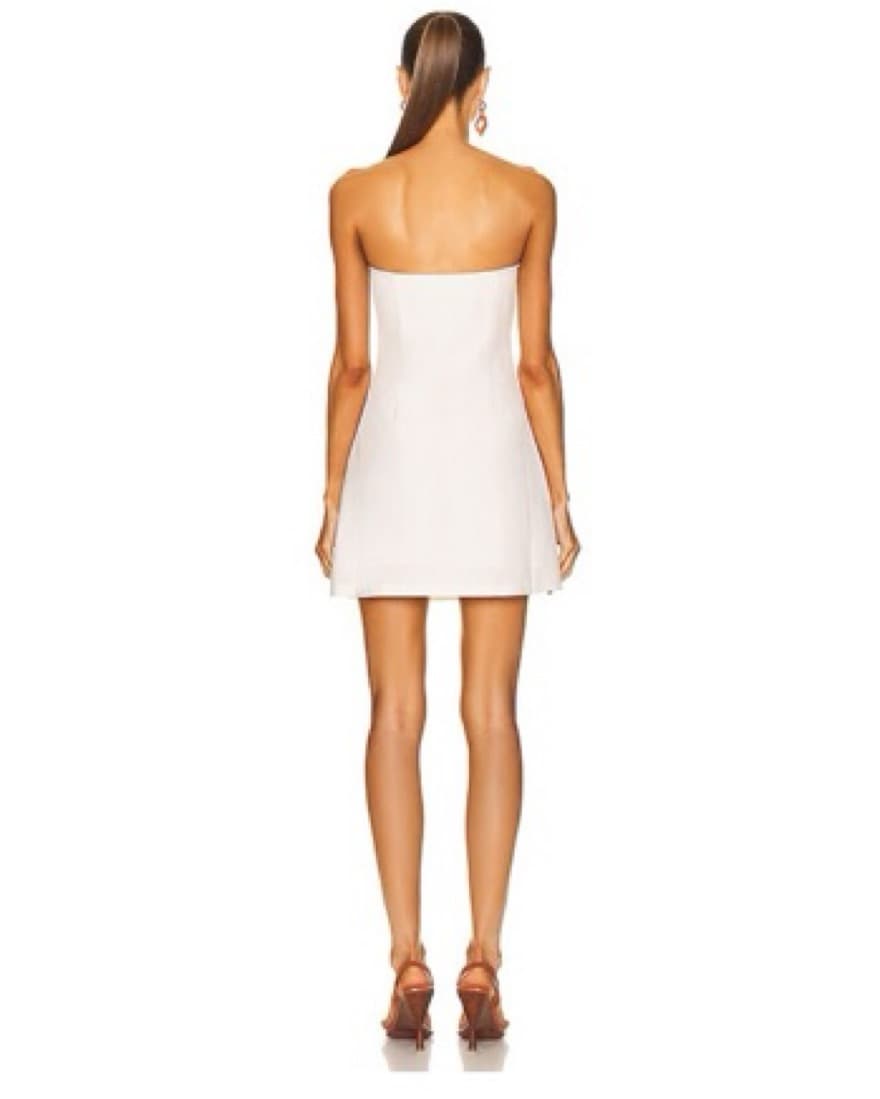 Cult Gaia Jaslene Dress in Off White - Image 3