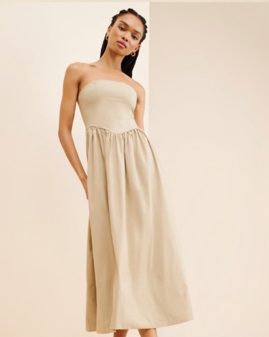 WeWoreWhat Strapless Corset Maxi Dress - Image 1
