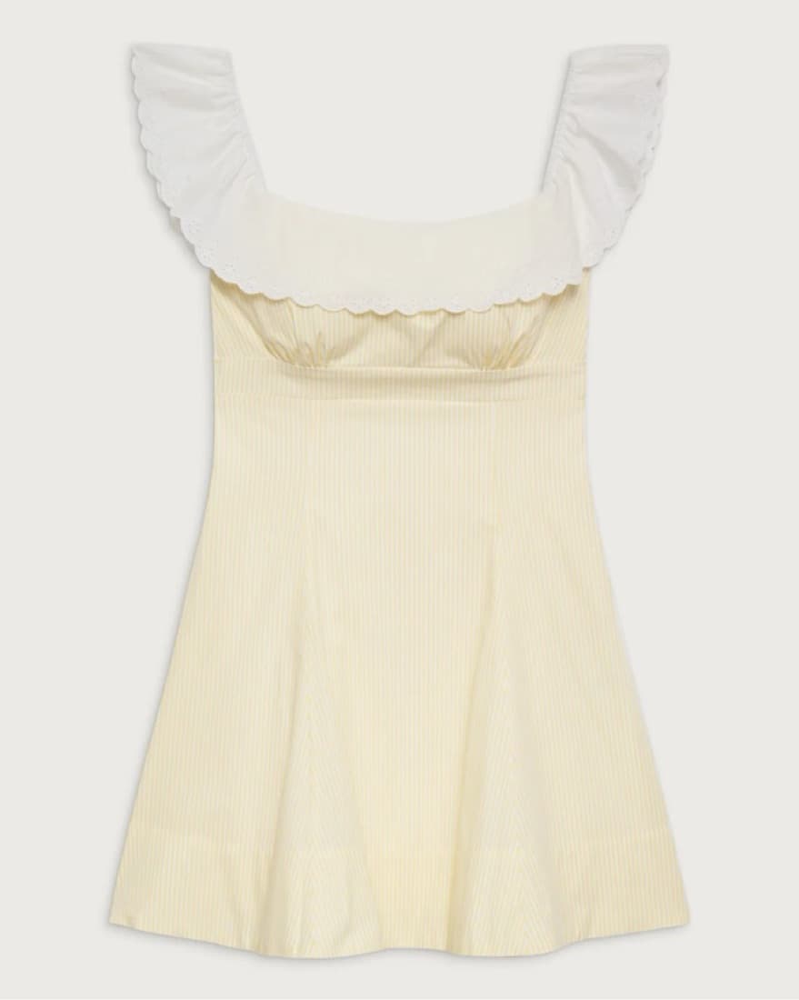 Lilah Striped Mini Dress - Image 3