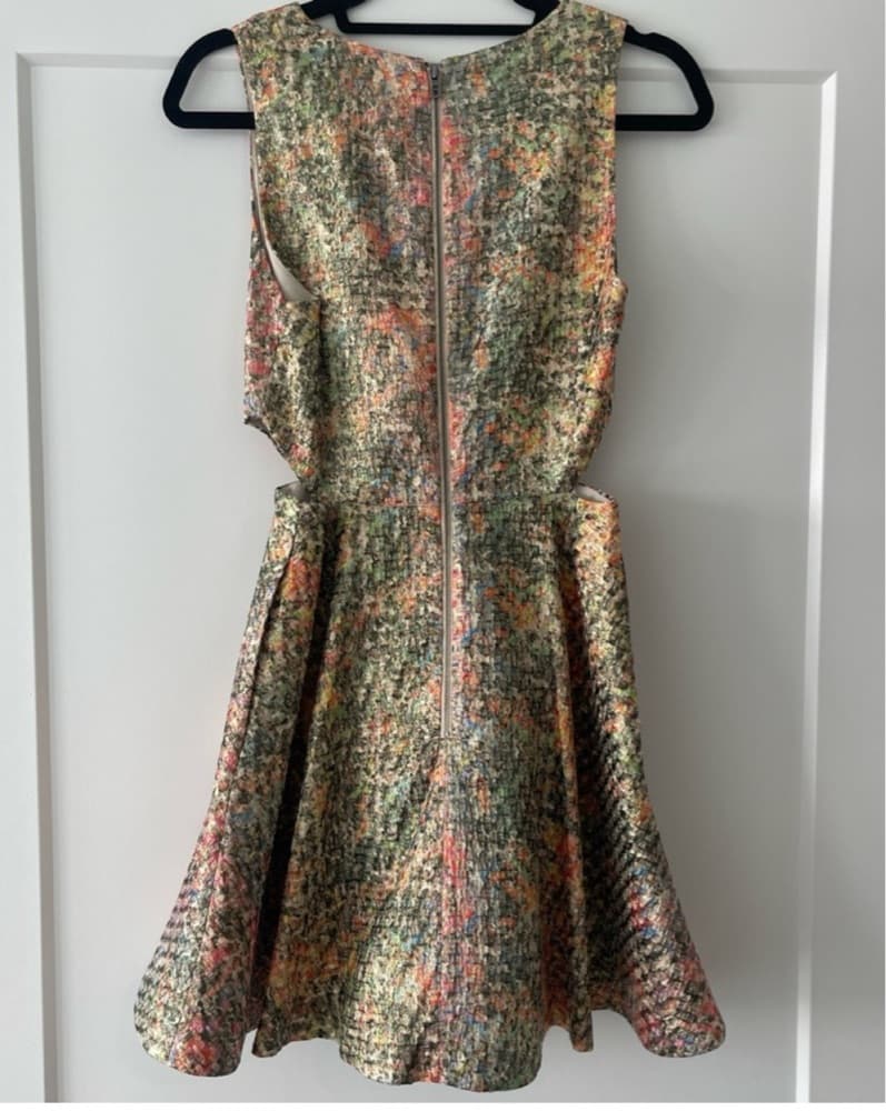 Alice + Olivia Colorful Mini Dress  - Image 4