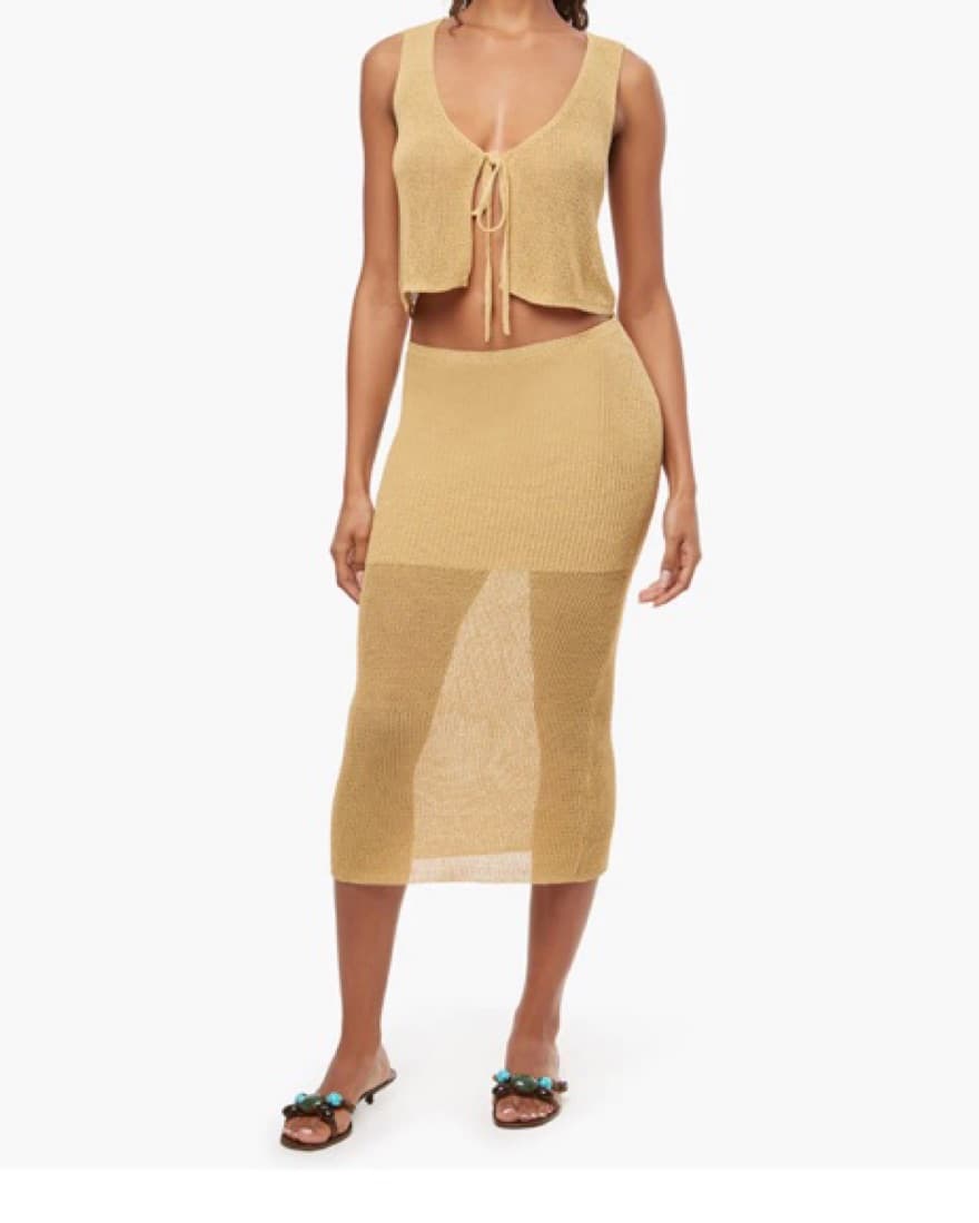 Beige Cover Up  - Image 1