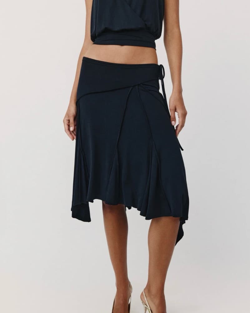 With Jean Sharni Midi Skirt  - Image 5