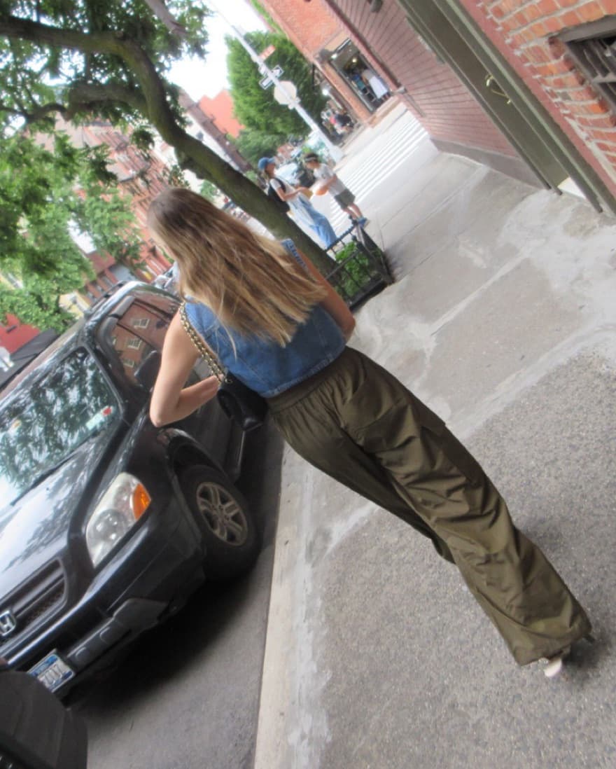 Tibi Nylon Cargo Pants  - Image 2