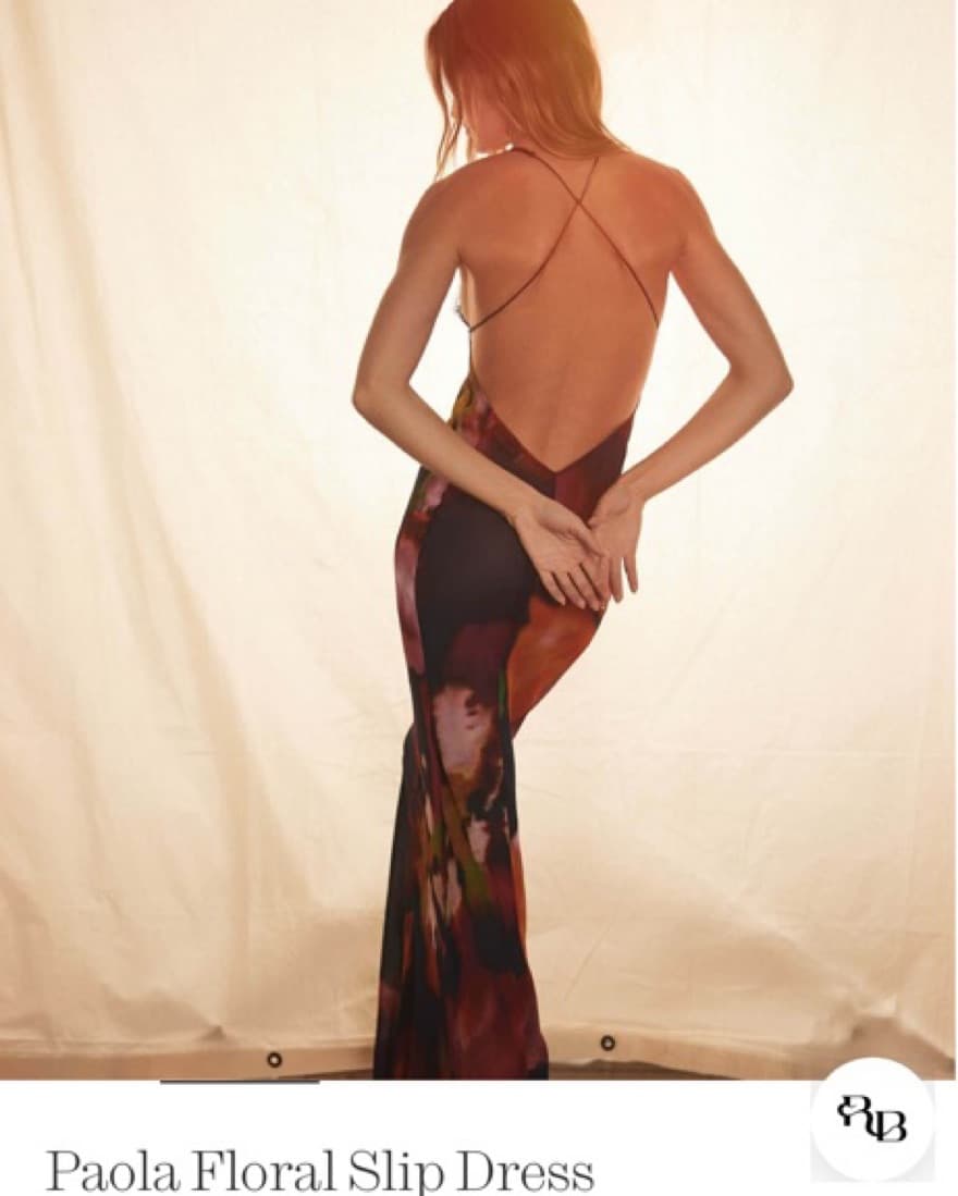 Rat & Boa Paola Floral Slip Dress - Image 3
