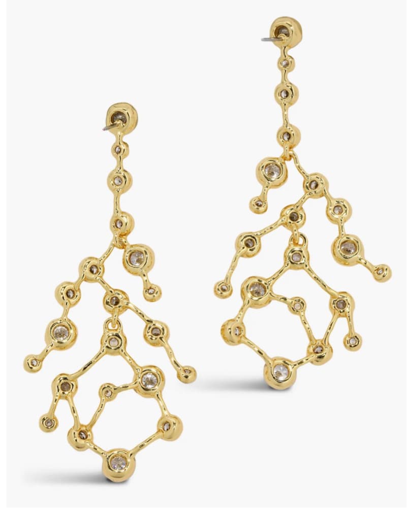 AB Asterales Celestial Drop Earrings - Image 3