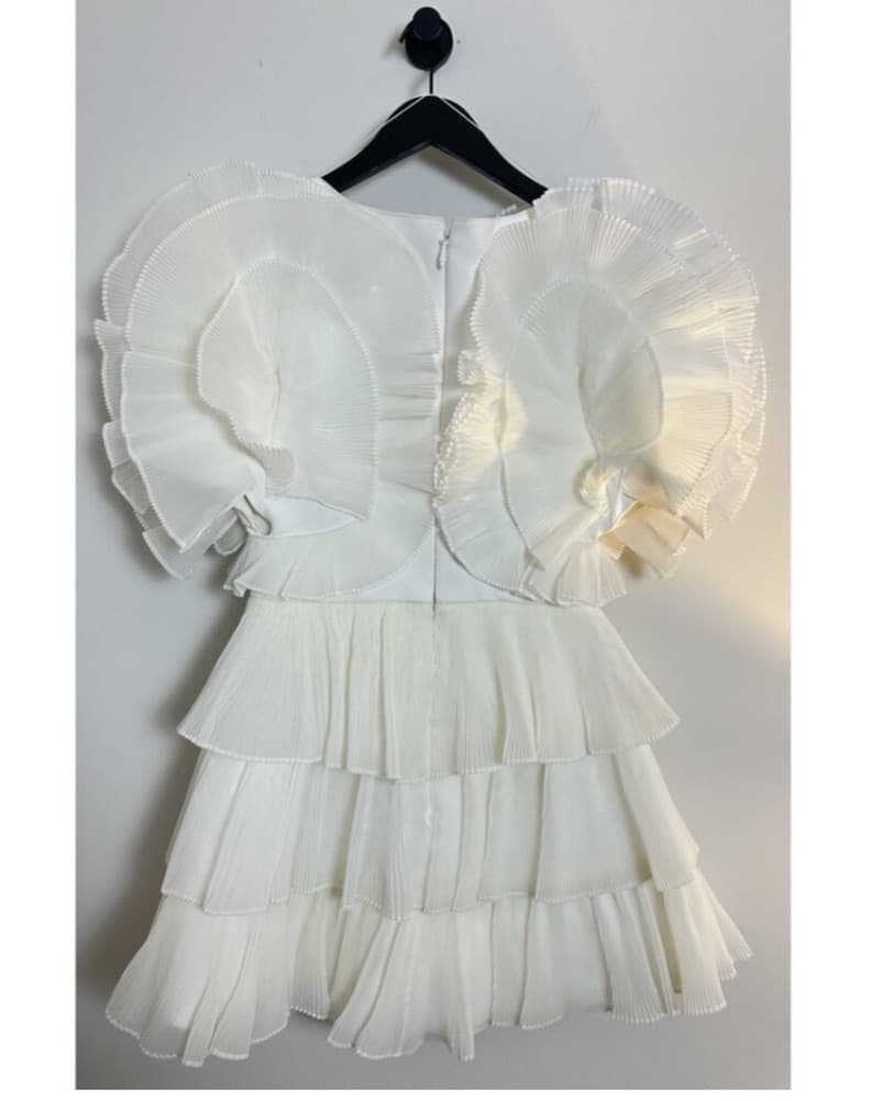 ACLER Spenmoss Pleated Ruffle Minidress  - Image 6