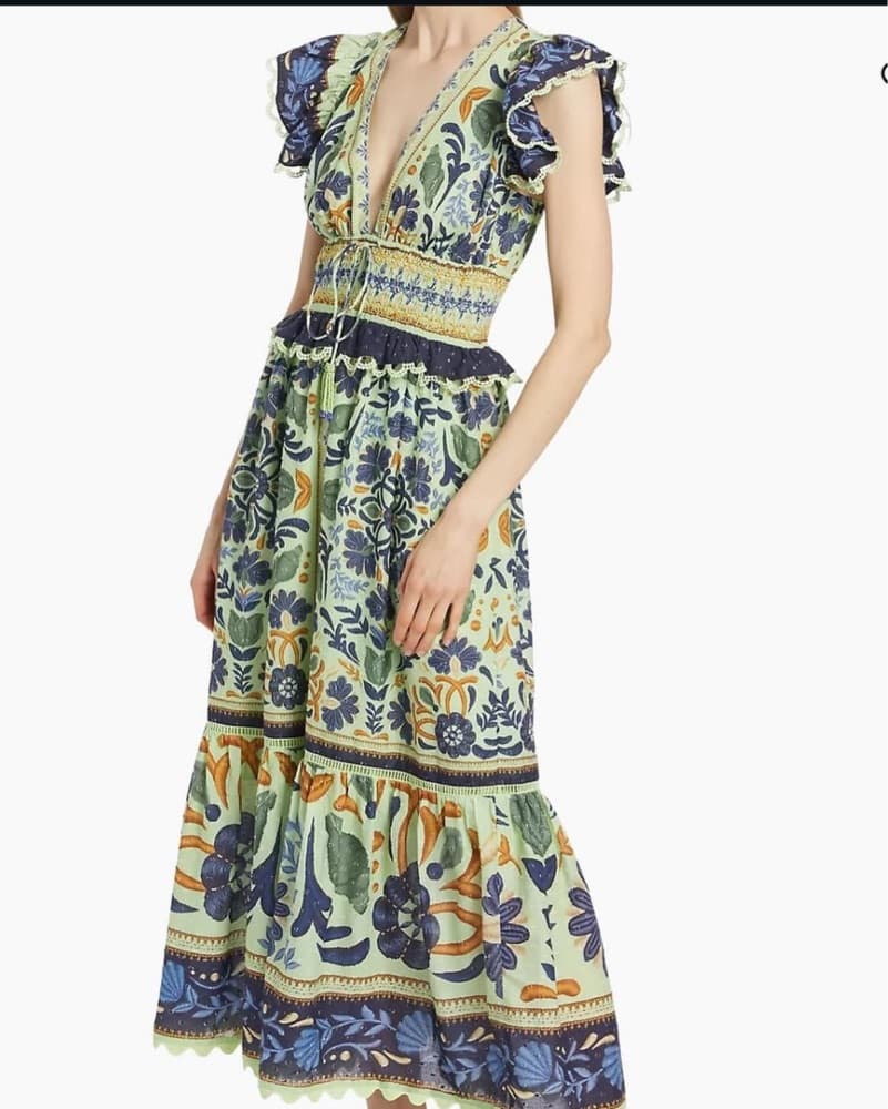 Farm Rio Midi Dress - Image 1