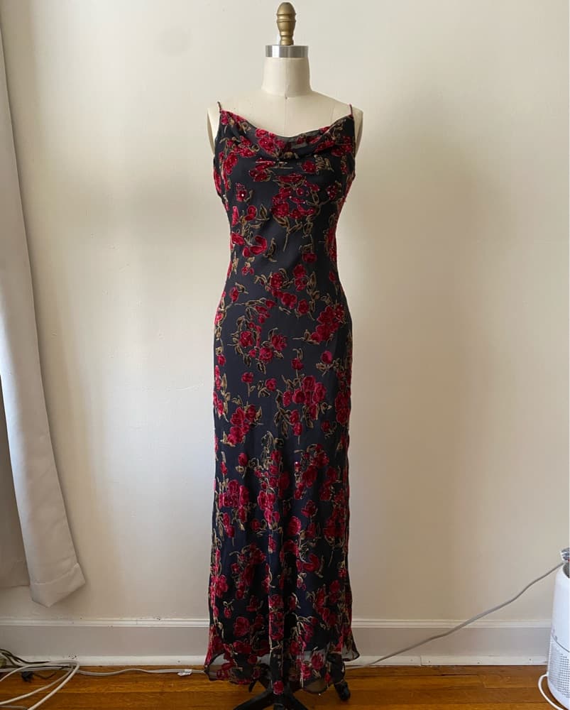 Vintage Alex Evenings Beaded Dress - Image 1